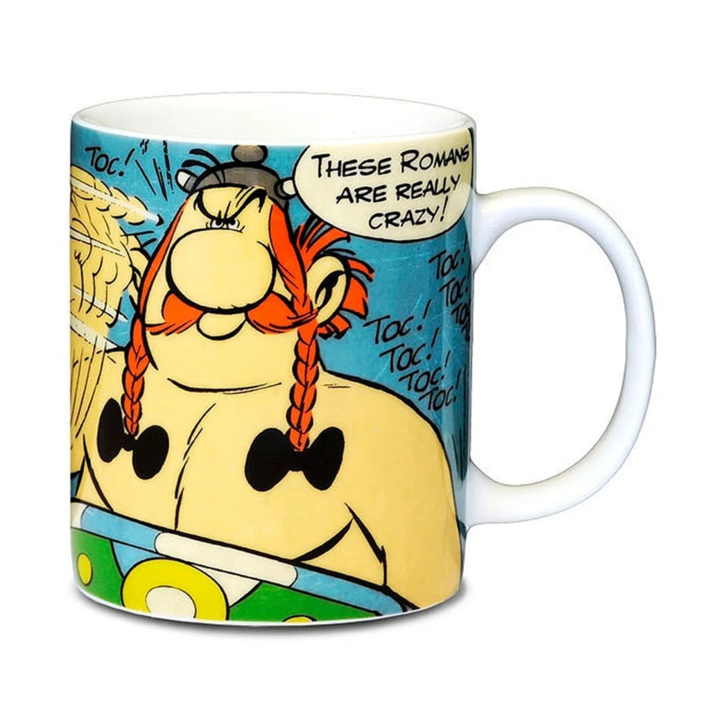MUG ASTERIX & OBELIX THESE ROMANS ARE REALLY CRAZY