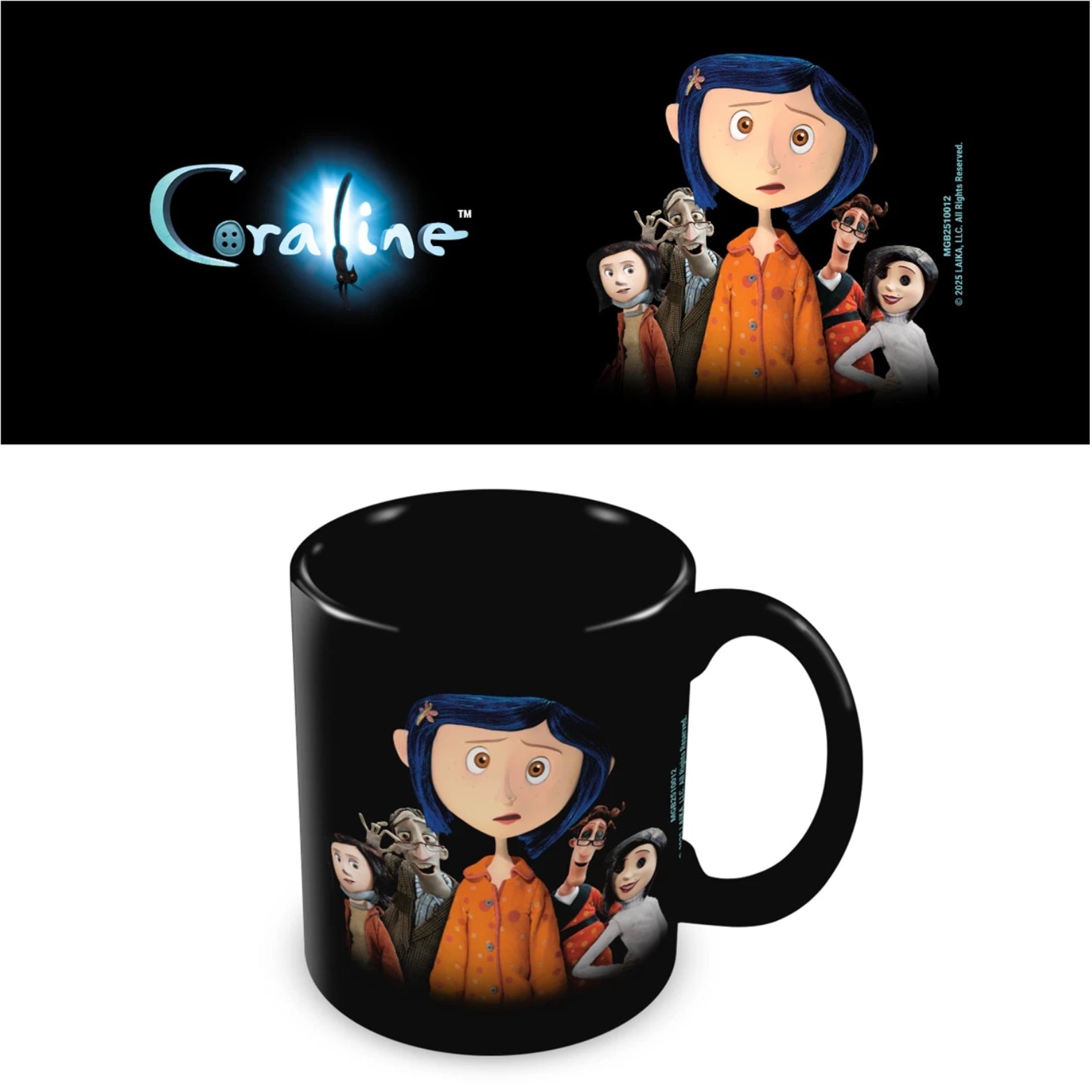 MUG CORALINE PUZZLED