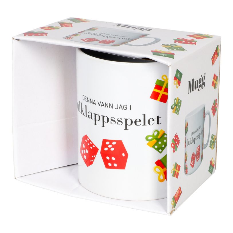 MUG DENNA VANN JAG I JULKLAPPSSPELET