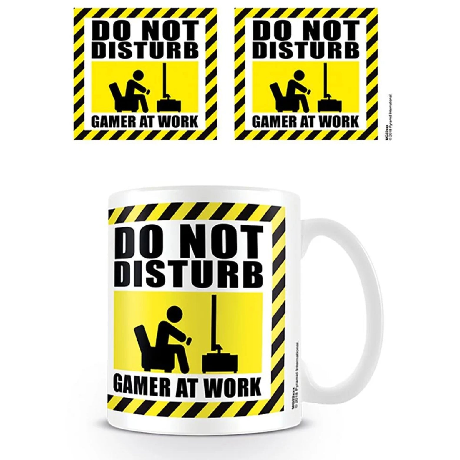 MUG DO NOT DISTURB GAMER AT WORK