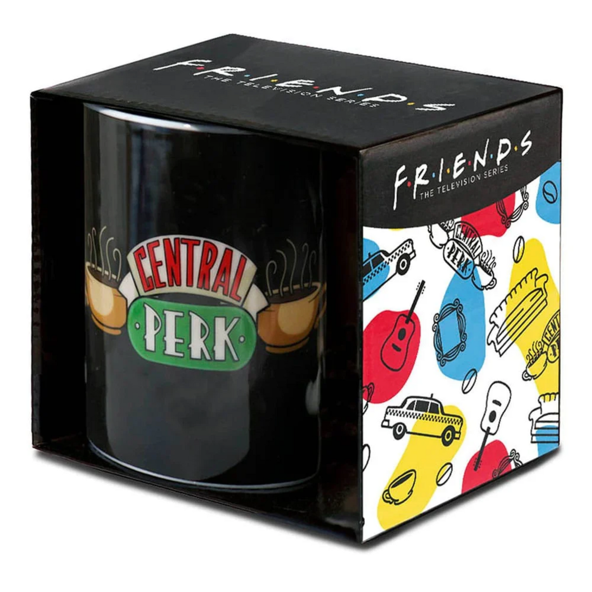 MUG FRIENDS CENTRAL PERK BLACK