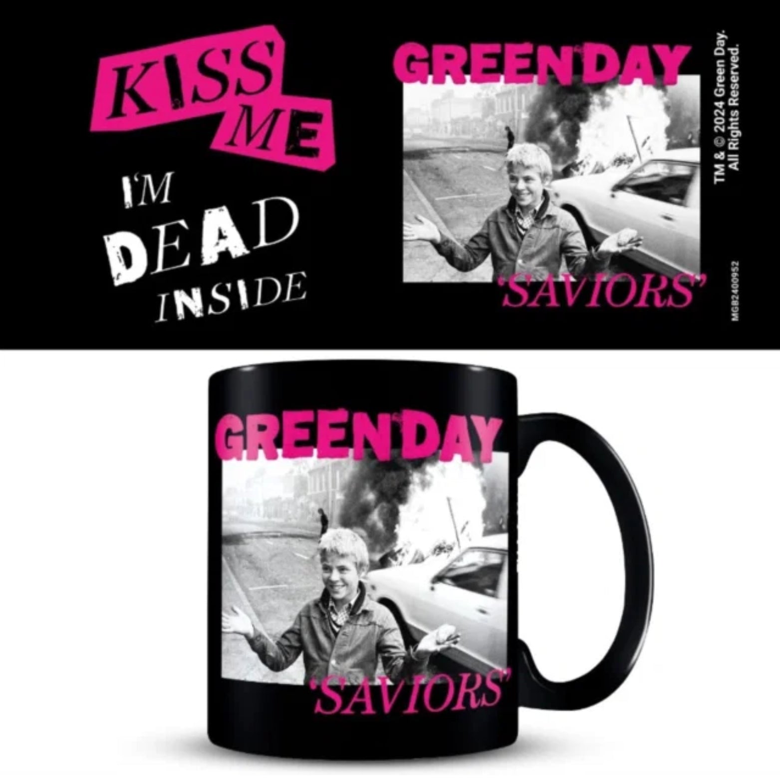 MUG GREEN DAY SAVIORS