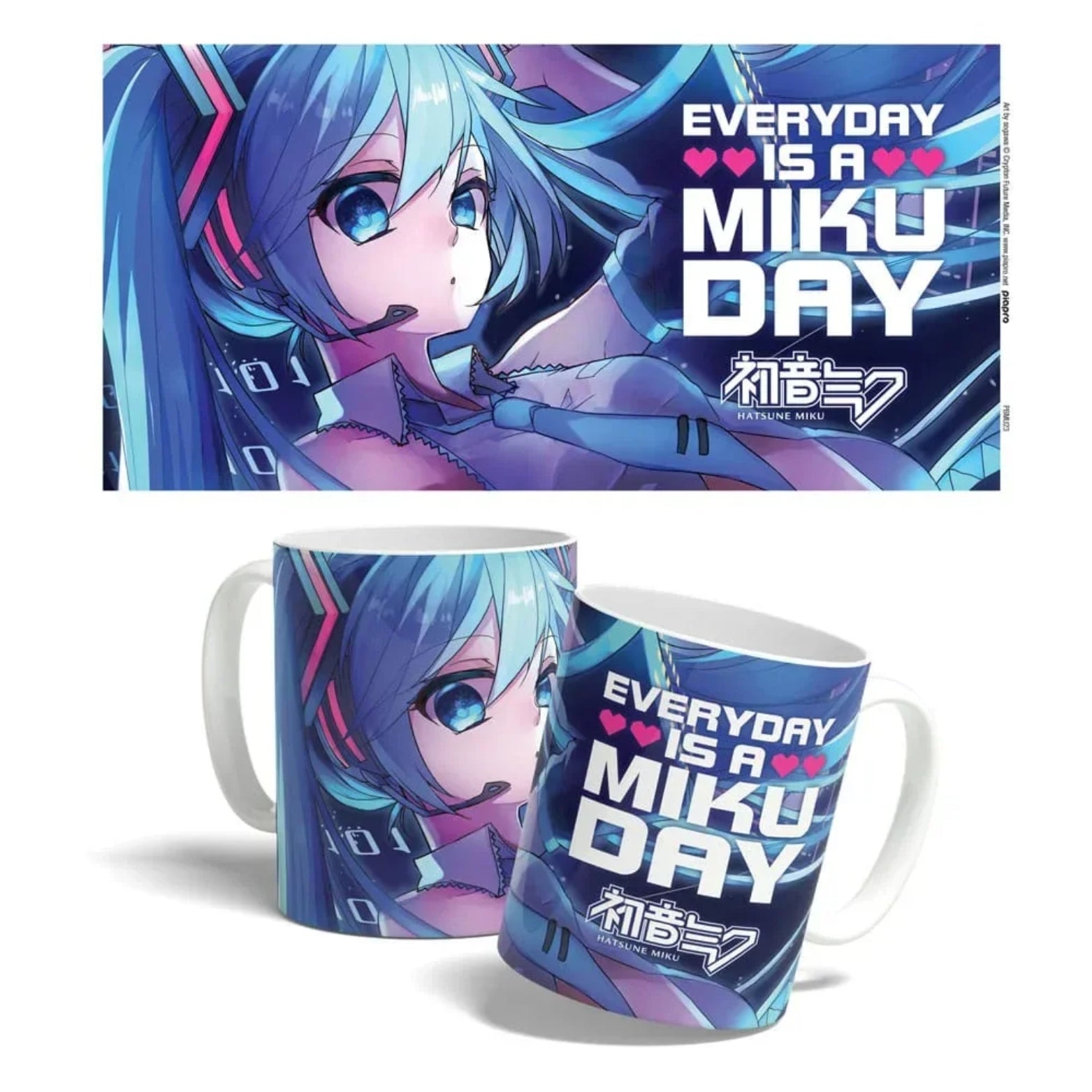 MUG HATSUNE MIKU EVERYDAY IS A MIKU DAY