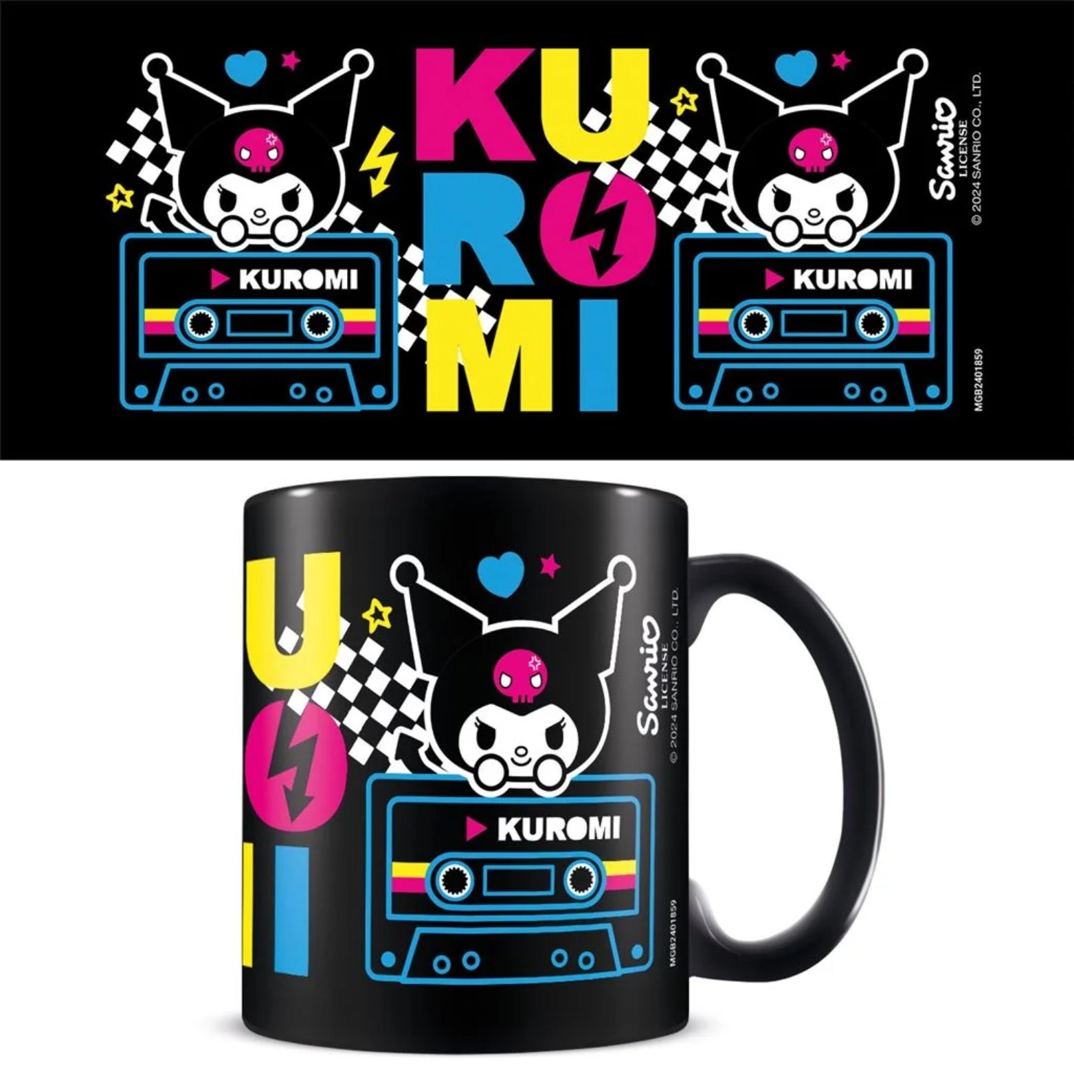 MUG HELLO KITTY & FRIENDS KUROMI PUNK VIBES