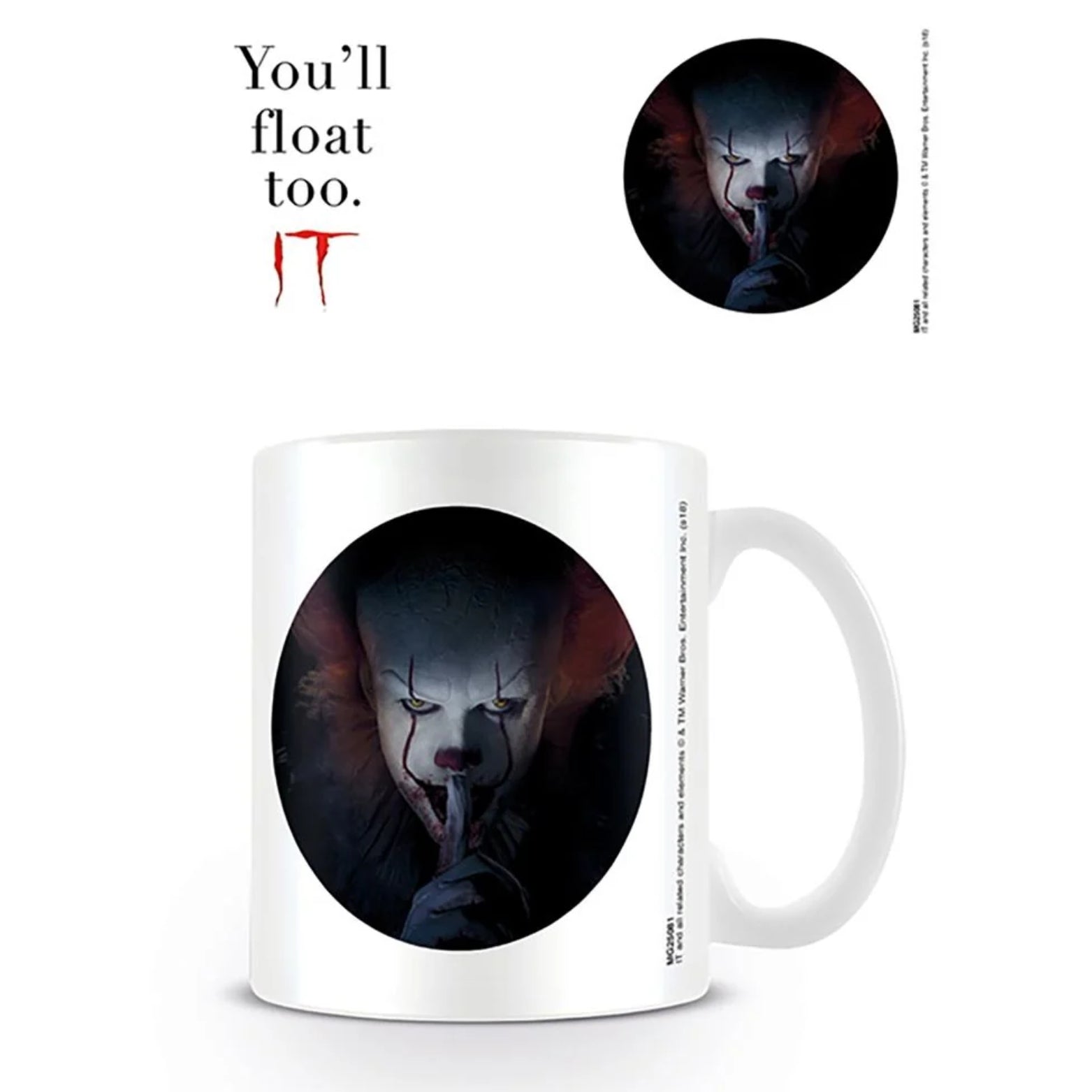 MUG IT PENNYWISE YOU'LL FLOAT TOO