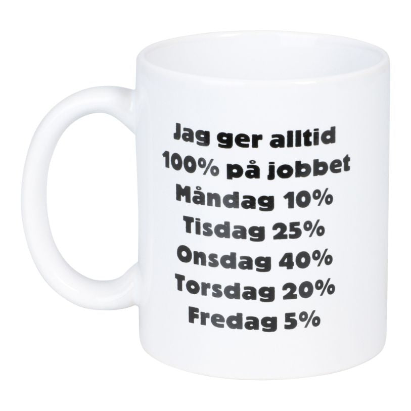 MUG JAG GER ALLTID 100%