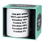 MUG JAG GER ALLTID 100%