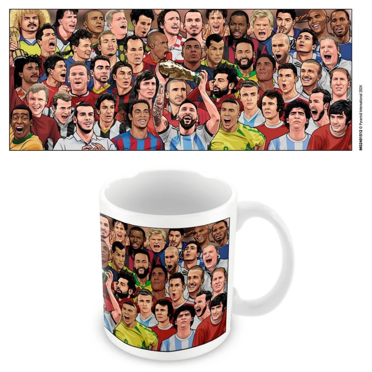 MUG LEGENDS FOOTBALL'S GREATEST
