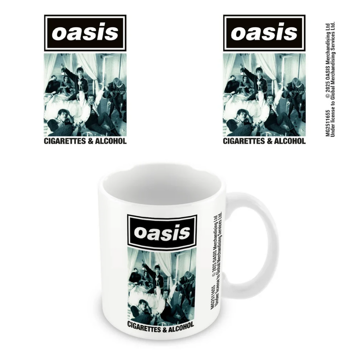 MUG OASIS CIGARETTS AN ALCOHOL