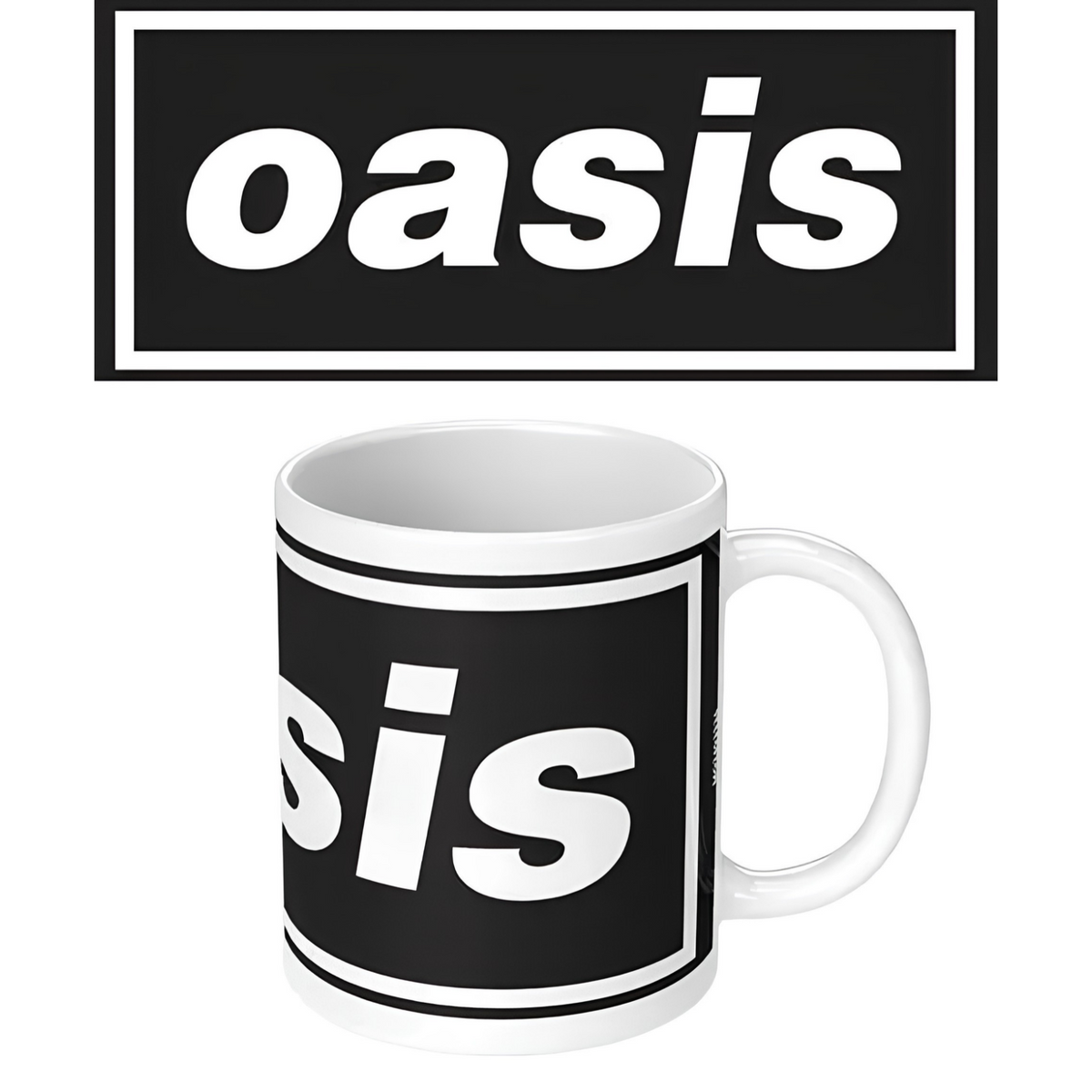 MUG OASIS BLUE LOGO