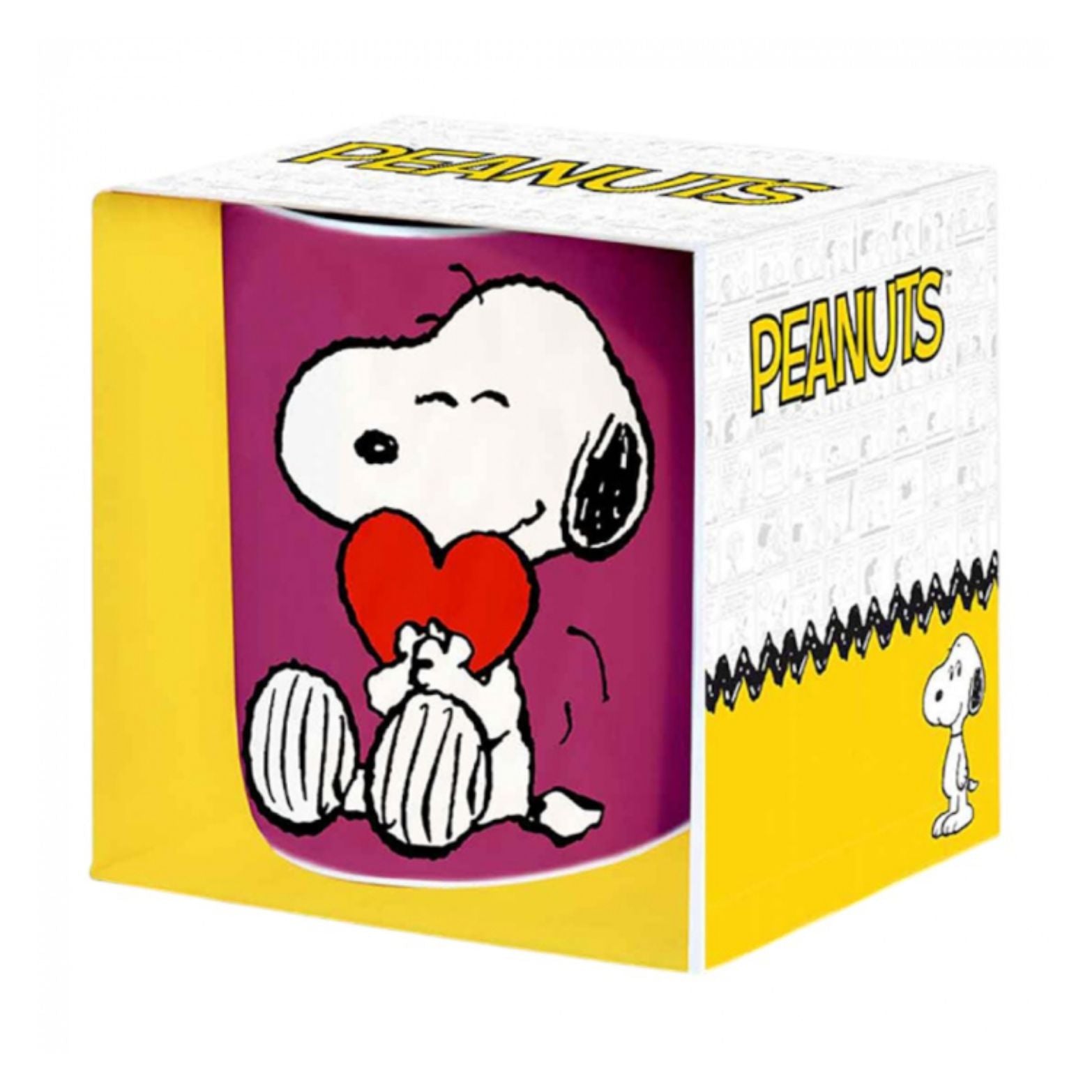 MUG PEANUTS HEART