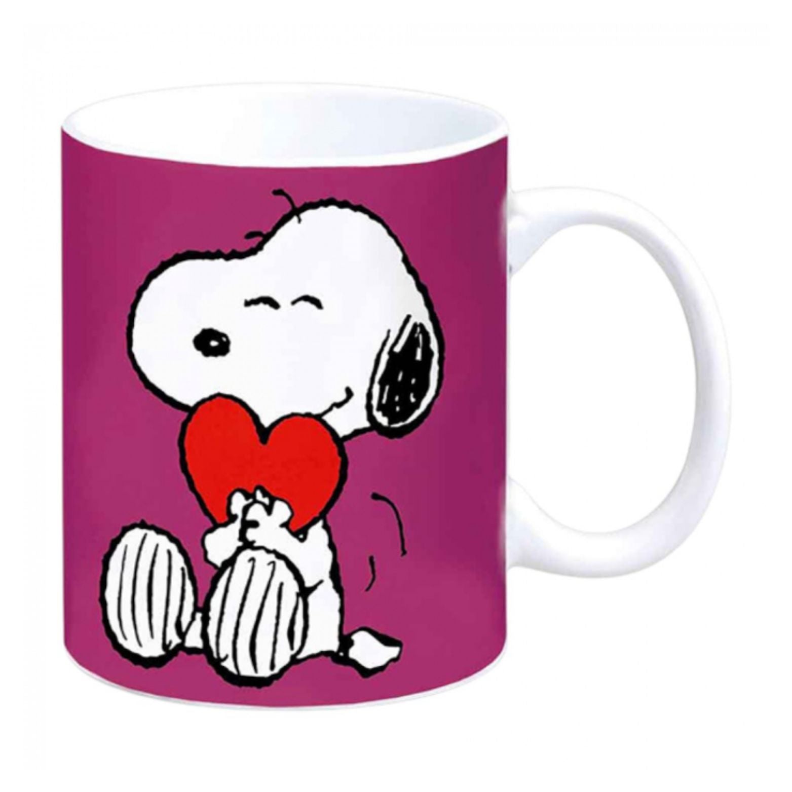 MUG PEANUTS HEART