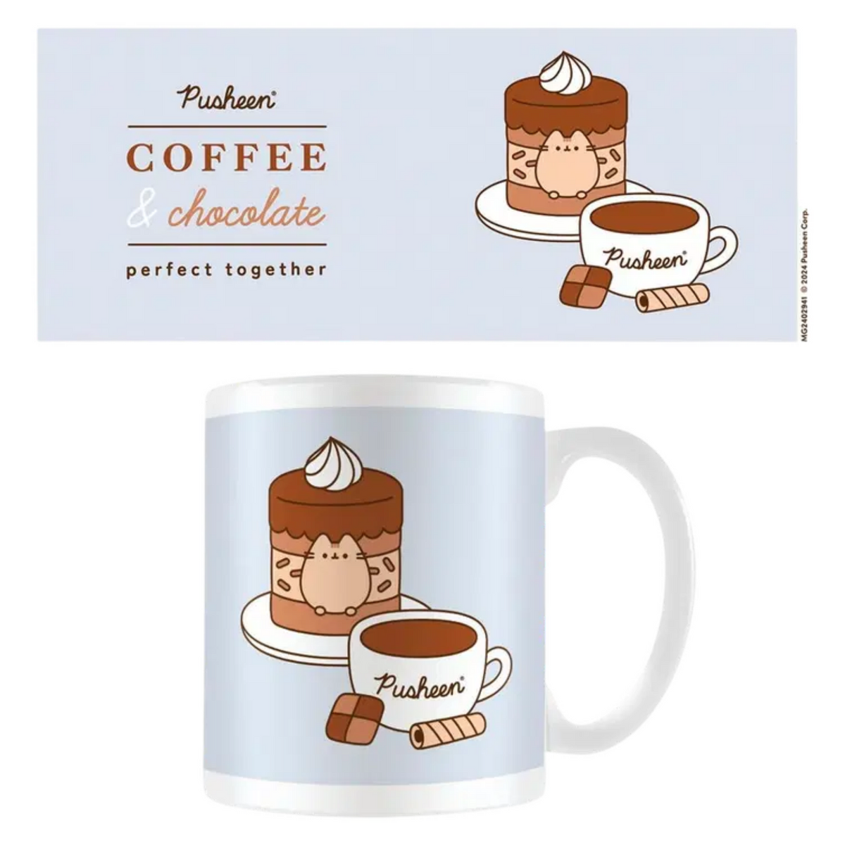 MUG PUSHEEN COFFEE & CHOCOLATE