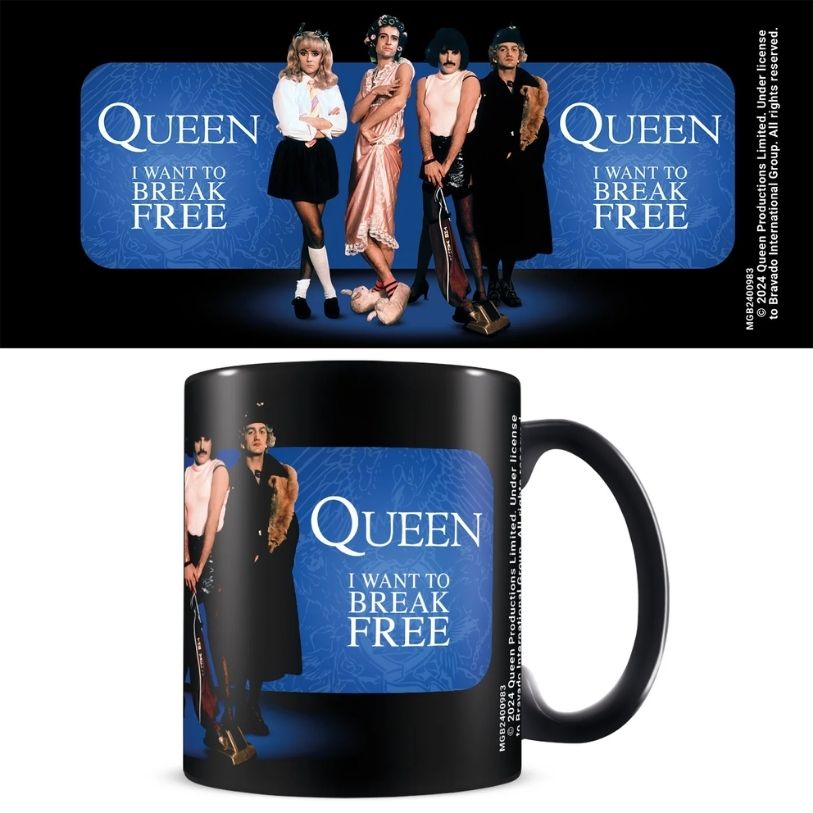 MUG QUEEN I WANT TO BREAK FREE