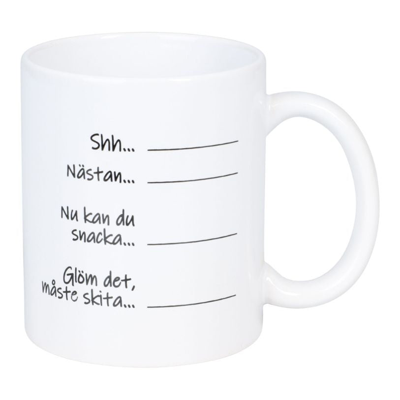 MUG SHH...NÄSTAN...