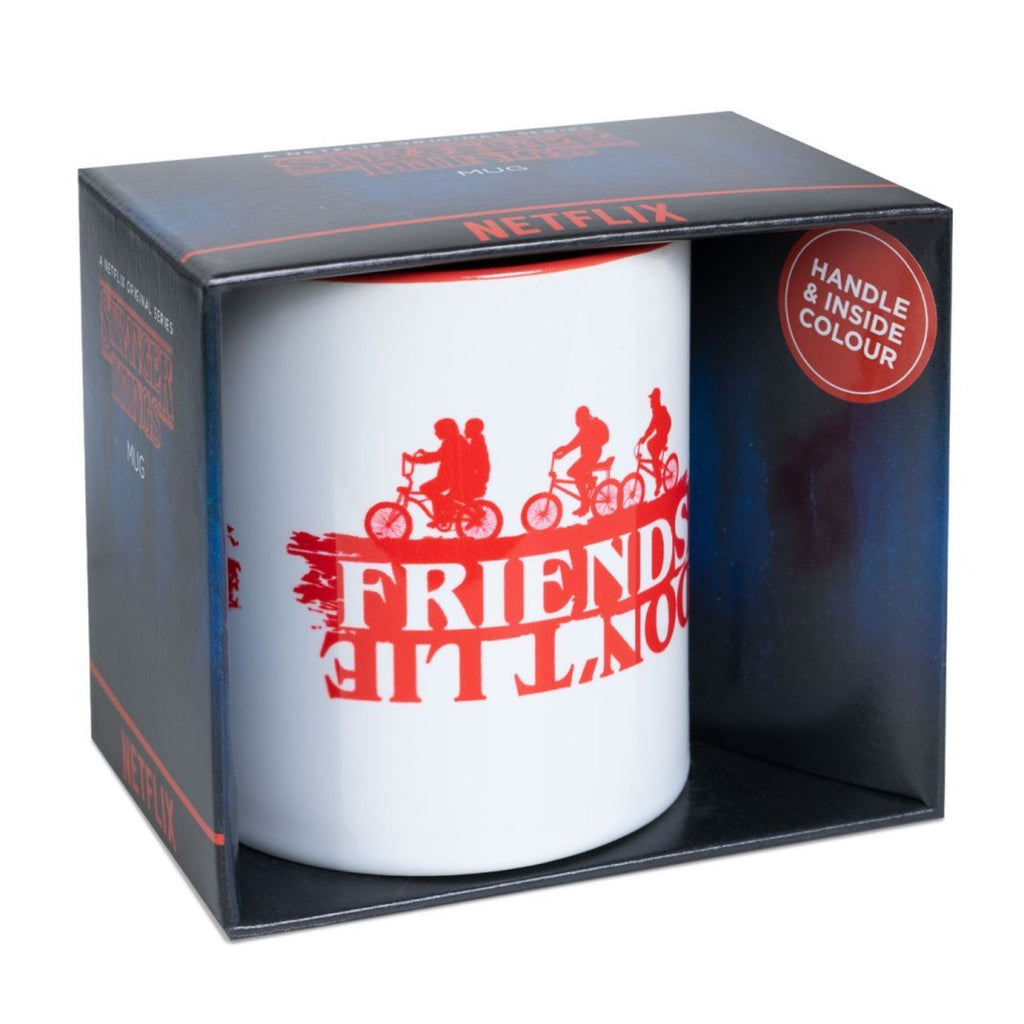 MUG STRANGER THINGS FRIENDS DON'T LIE