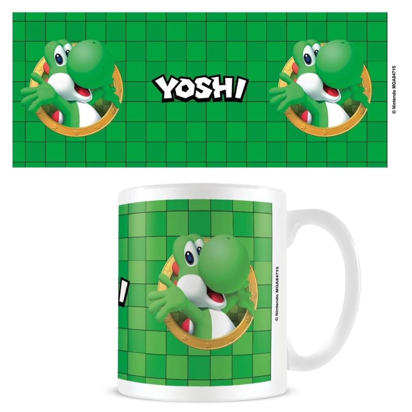 MUG SUPER MARIO YOSHI 3D PORT