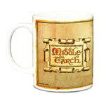 MUG THE HOBBIT MIDDLE EARTH MAP