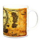 MUG THE HOBBIT MIDDLE EARTH MAP
