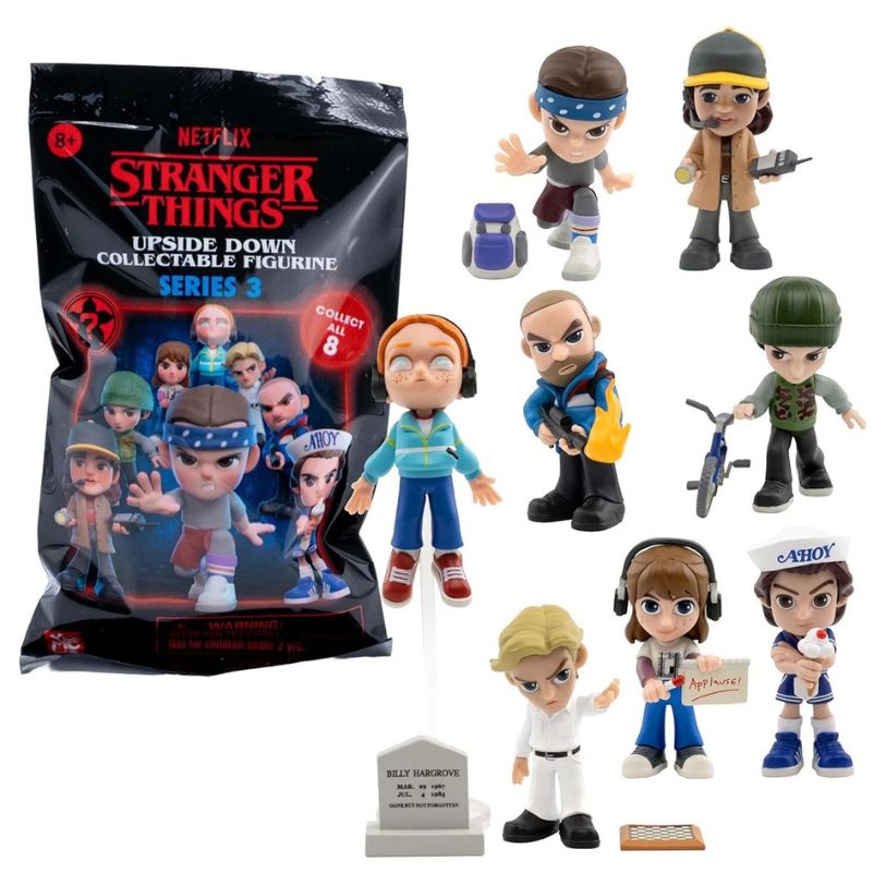 MYSTERY BAG STRANGER THINGS SECRET CAPSULE UPSIDE DOWN VALUE SERIES 3 7cm