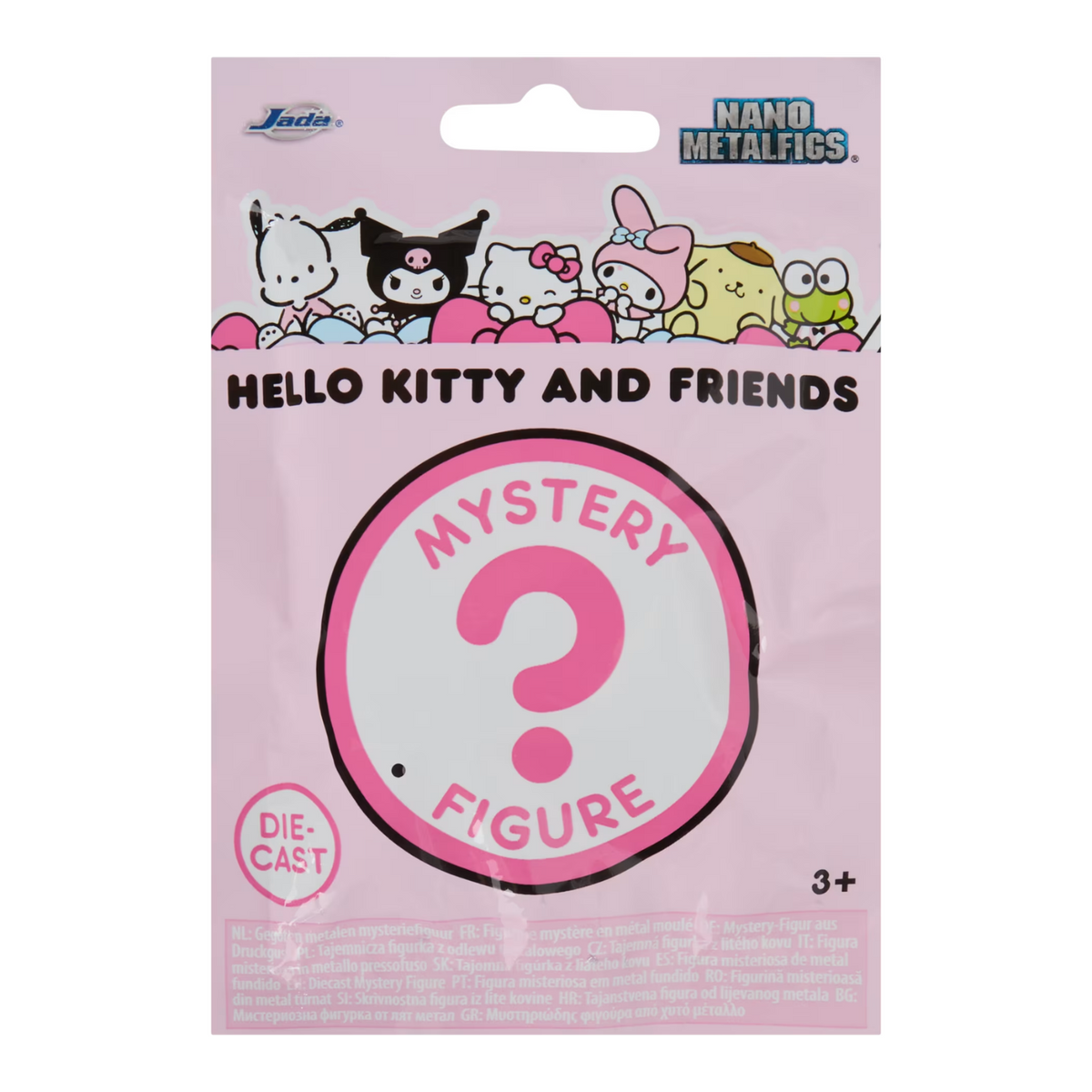 NANO METALFIGS HELLO KITTY AND FRIENDS MYSTERY FIGURE
