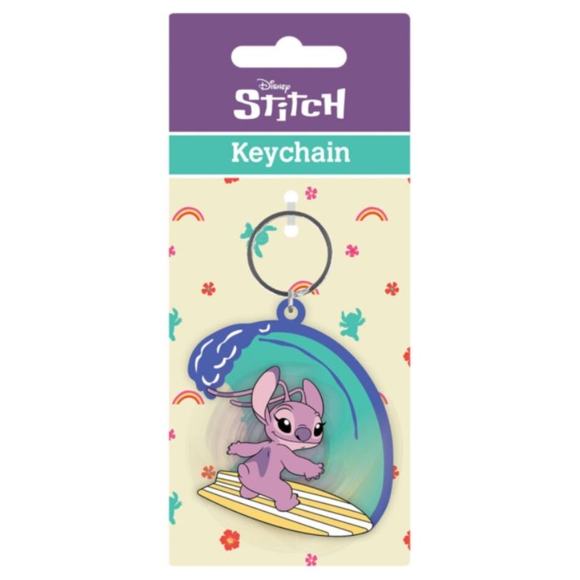 NYCKELRING DISNEY LILO & STITCH ANGEL SPINNER