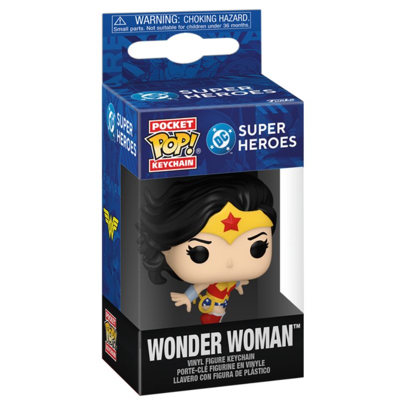 NYCKELRING FUNKO POP! DC SUPER HEROES WONDER WOMAN