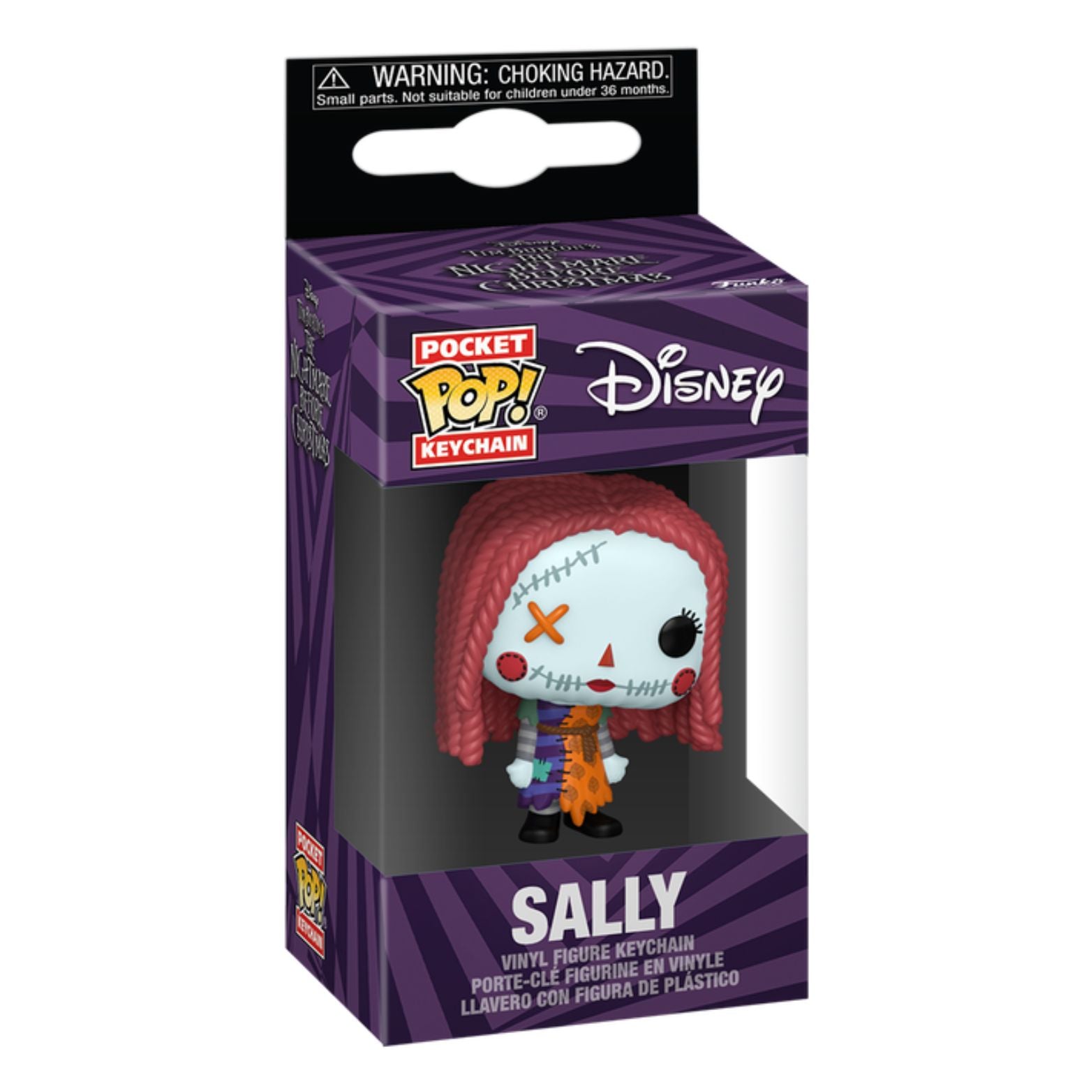 NYCKELRING FUNKO POP! DISNEY THE NIGHTMARE BEFORE CHRISTMAS PATCHWORK SALLY