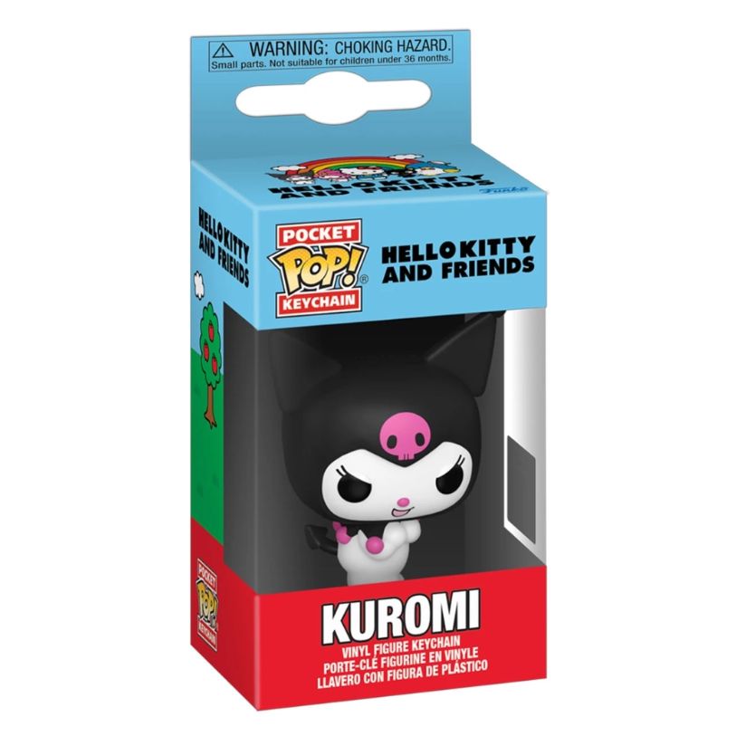 NYCKELRING FUNKO POP! HELLO KITTY AND FRIENDS KUROMI