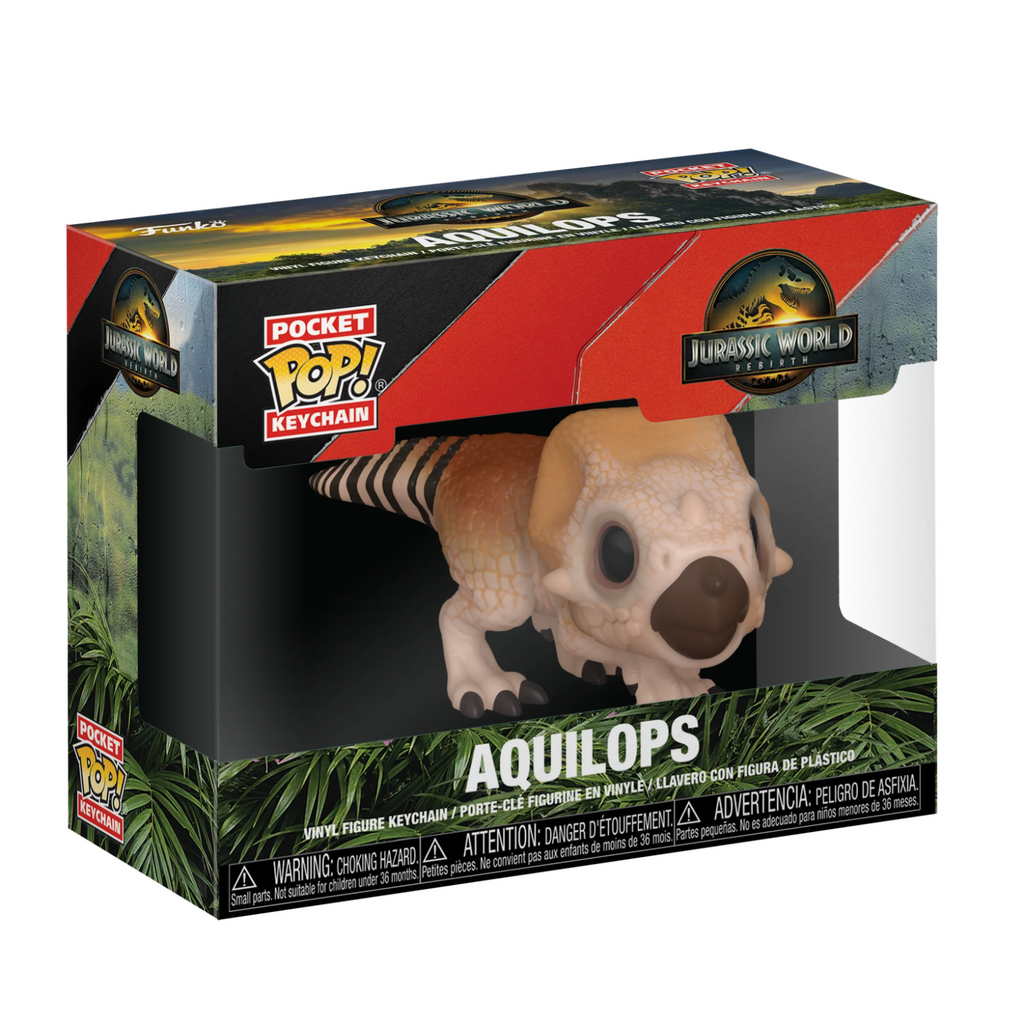 NYCKELRING FUNKO POP! JURASSIC WORLD AQUILOPS
