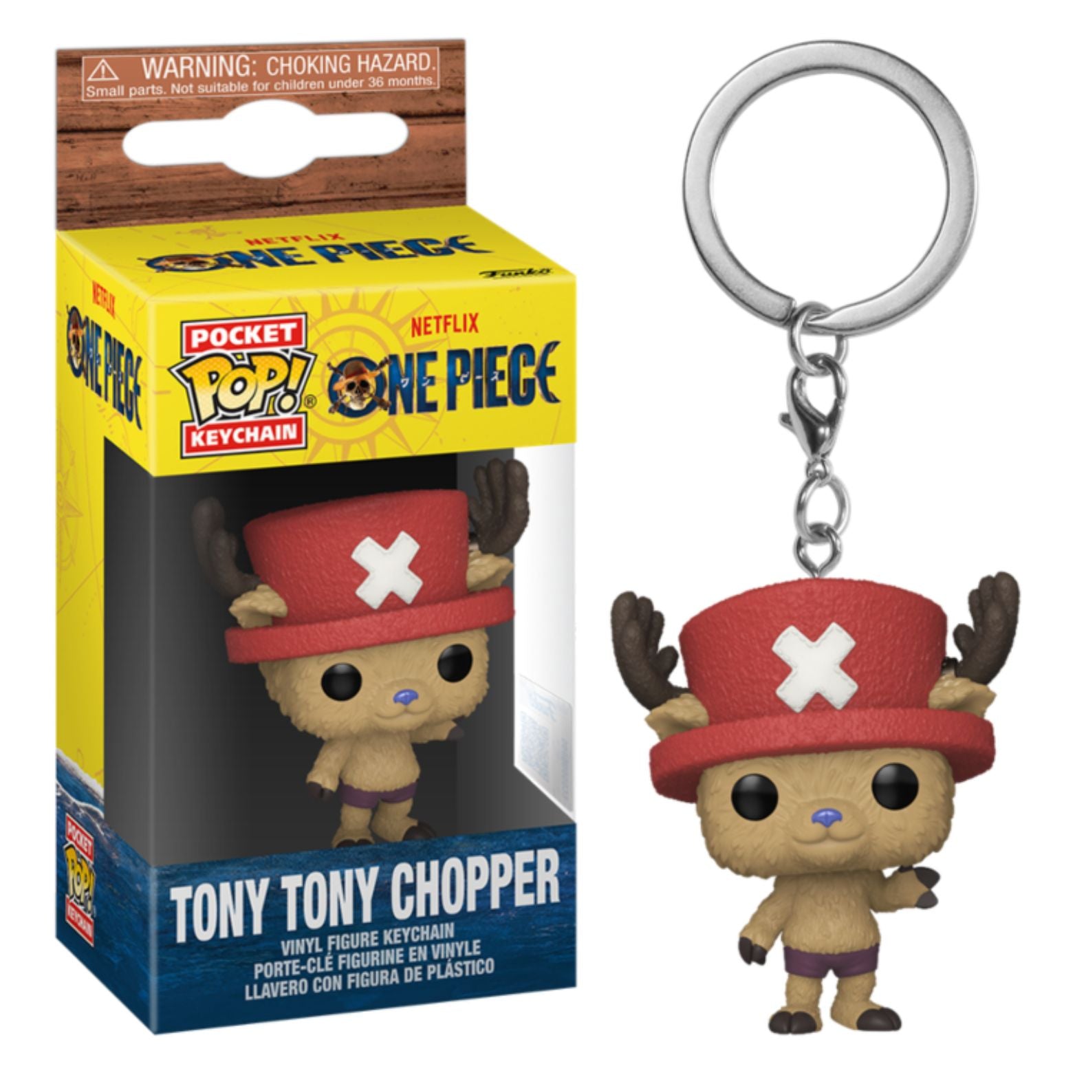 NYCKELRING FUNKO POP! NETFLIX ONE PIECE TONY TONY CHOPPER