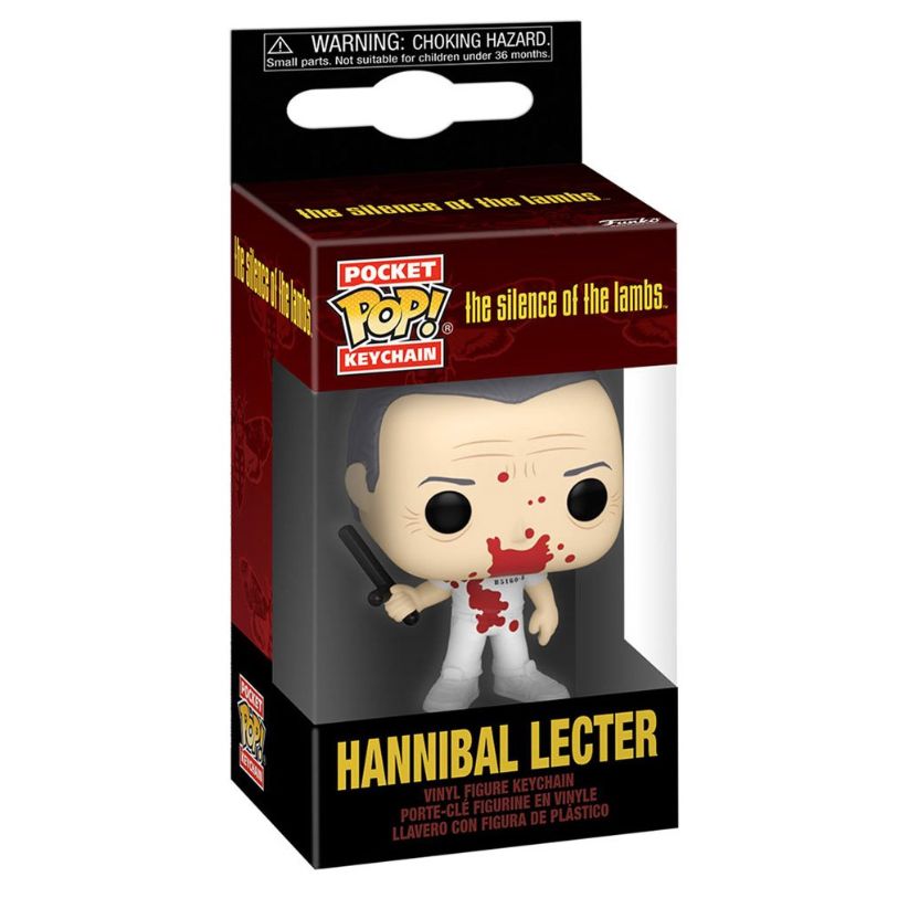 NYCKELRING FUNKO POP! THE SILENCE OF THE LAMBS HANNIBAL LECTER