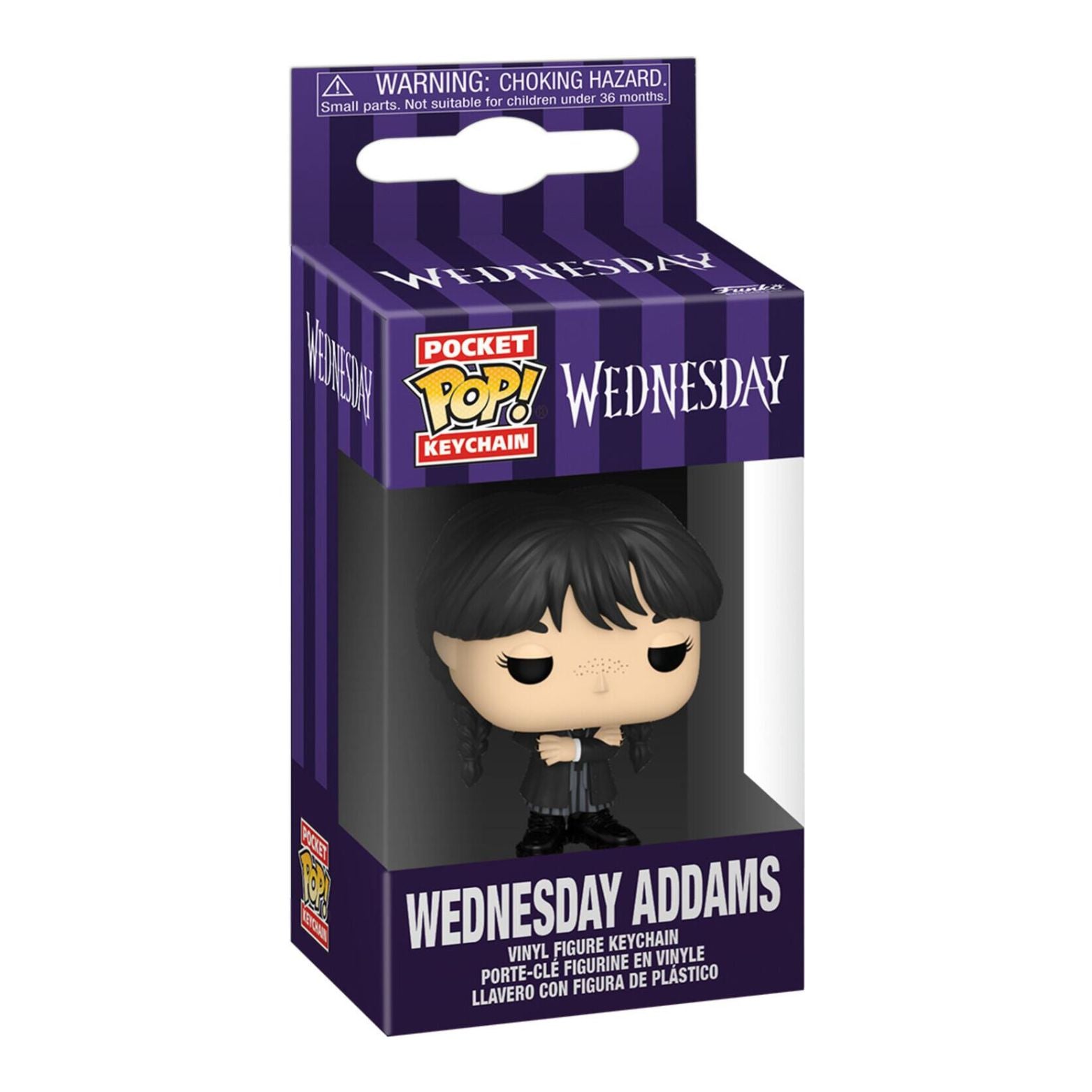 NYCKELRING FUNKO POP! WEDNESDAY WEDNESDAY ADDAMS