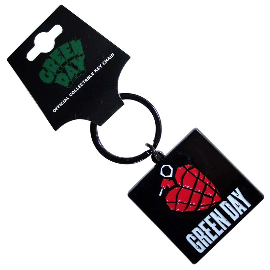 NYCKELRING GREEN DAY GRENADE LOGO