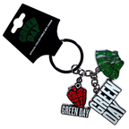 NYCKELRING GREENDAY LOGO CHARMS