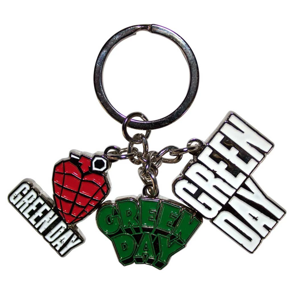 NYCKELRING GREENDAY LOGO CHARMS