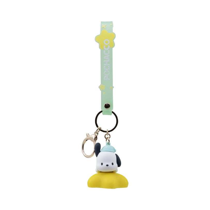 NYCKELRING HELLO KITTY AND FRIENDS LIGHT-UP STAR POCHACCO