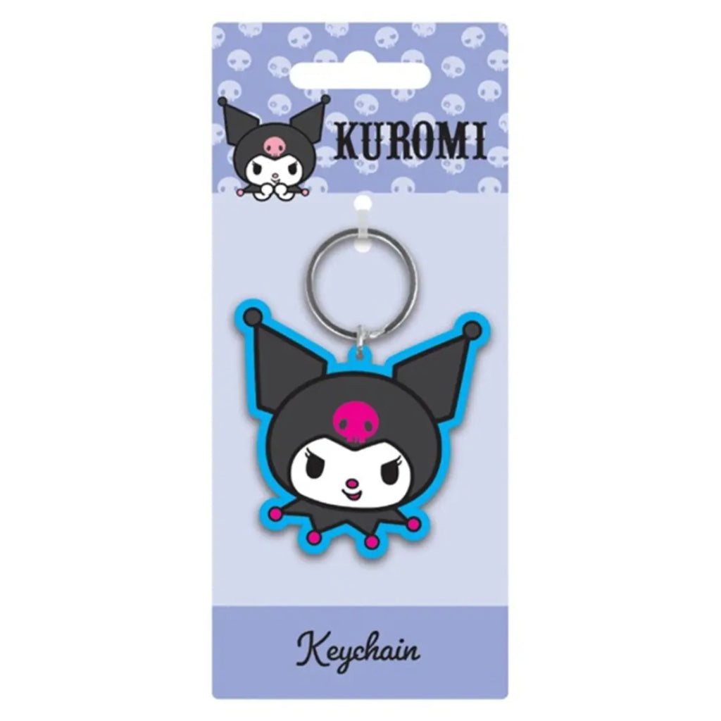 NYCKELRING HELLO KITTY KUROMI SMILE