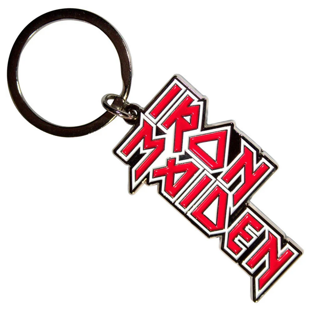 NYCKELRING IRON MAIDEN STACKED LOGO