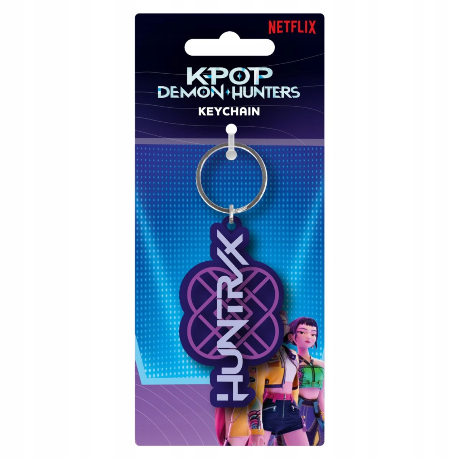 NYCKELRING K-POP DEMON HUNTERS HUNTRIX LOGO