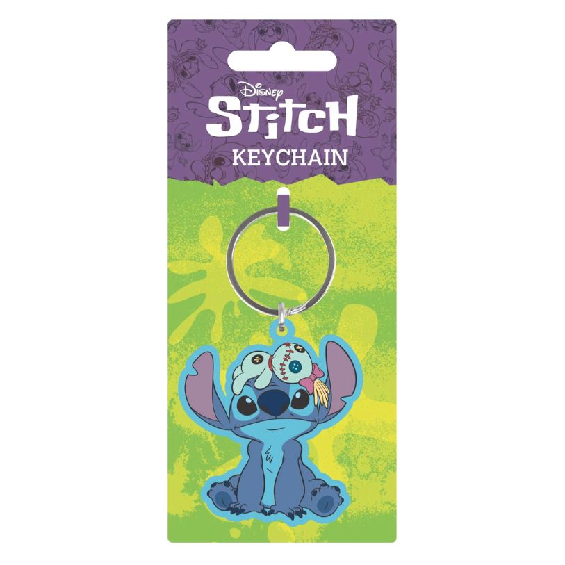 NYCKELRING LILO & STITCH STITCH & SCRUMP