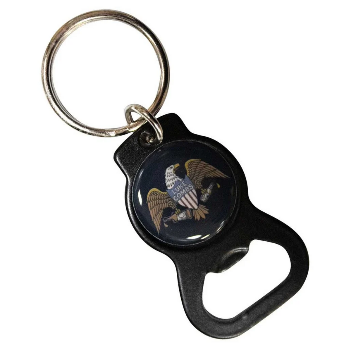 NYCKELRING LUKE COMBS TOUR '23' EAGLE BLACK