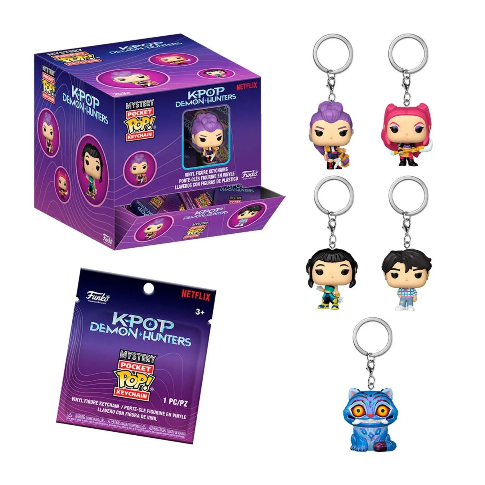 NYCKELRING MYSTERY POCKET POP! K-POP DEMON HUNTERS