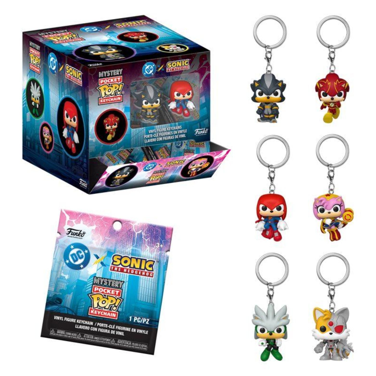 NYCKELRING MYSTERY POCKET POP! SONIC THE HEDGEHOG