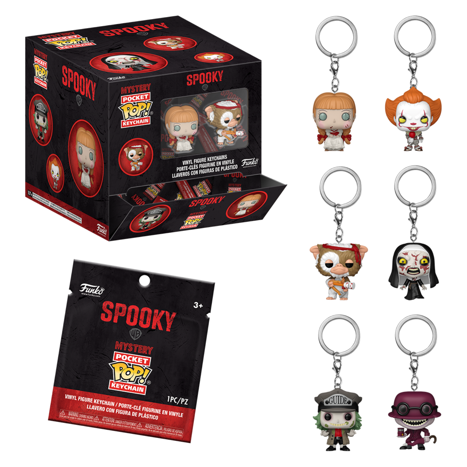 NYCKELRING MYSTERY POCKET POP! SPOOKY