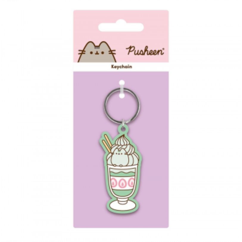 NYCKELRING PUSHEEN MATCHA