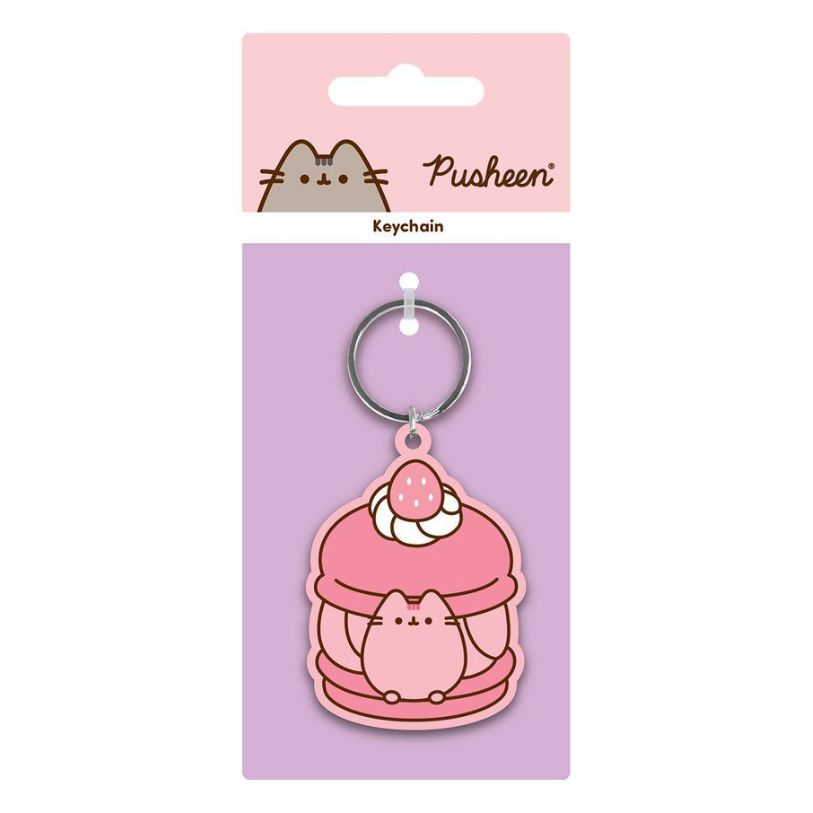 NYCKELRING PUSHEEN STRAWBERRY