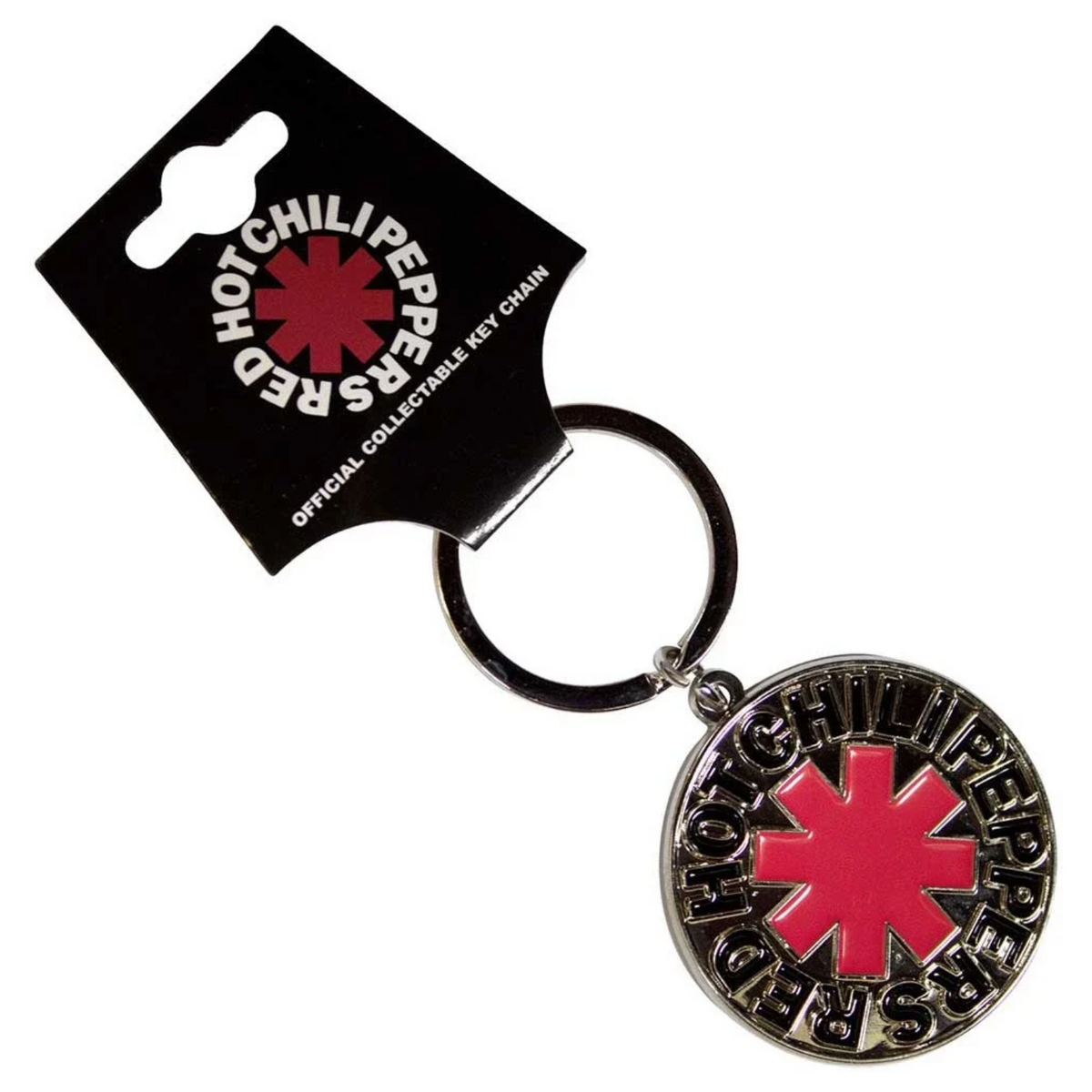 NYCKELRING RED HOT CHILI PEPPERS ASTERISK LOGO