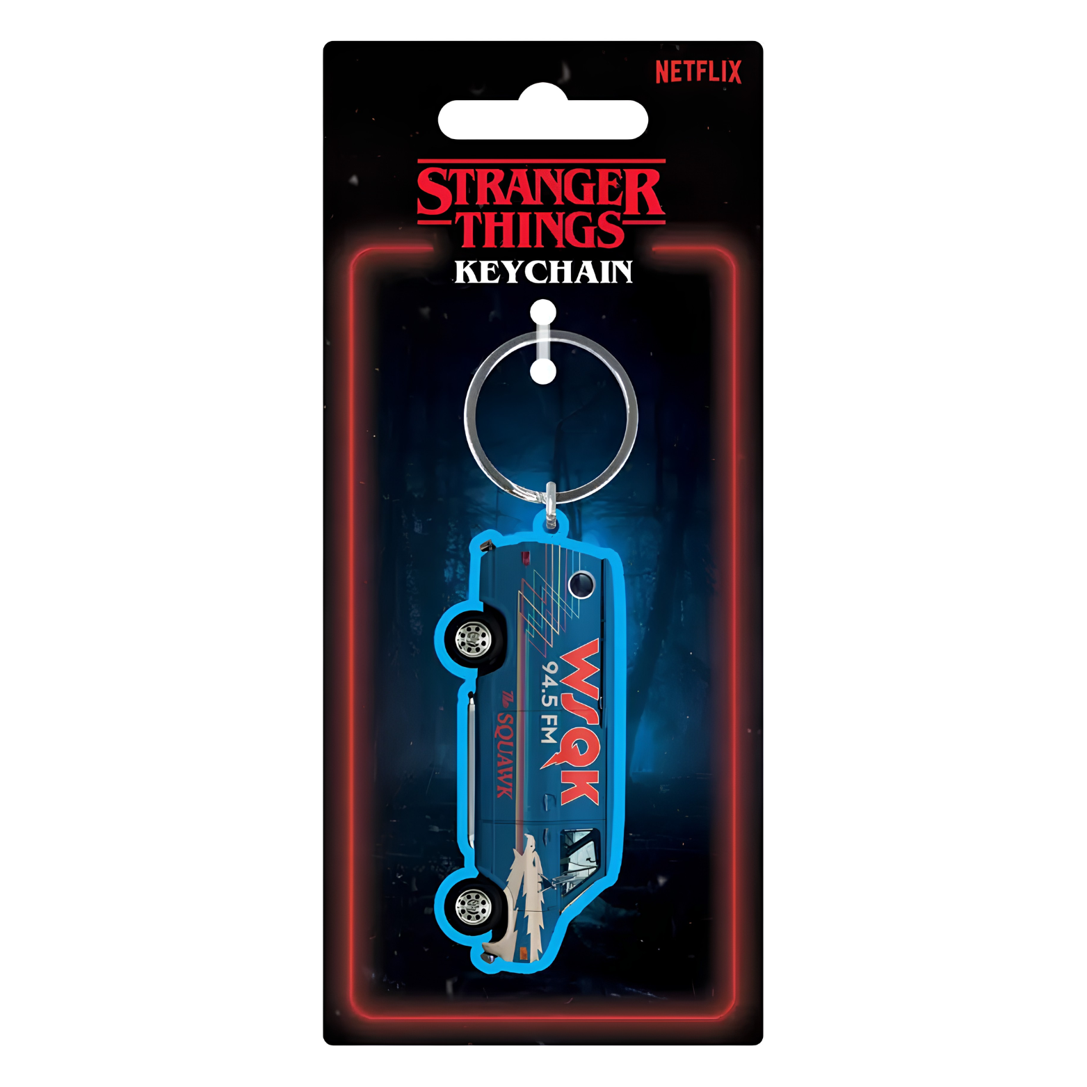 NYCKELRING STRANGER THINGS THE SQUARK VAN