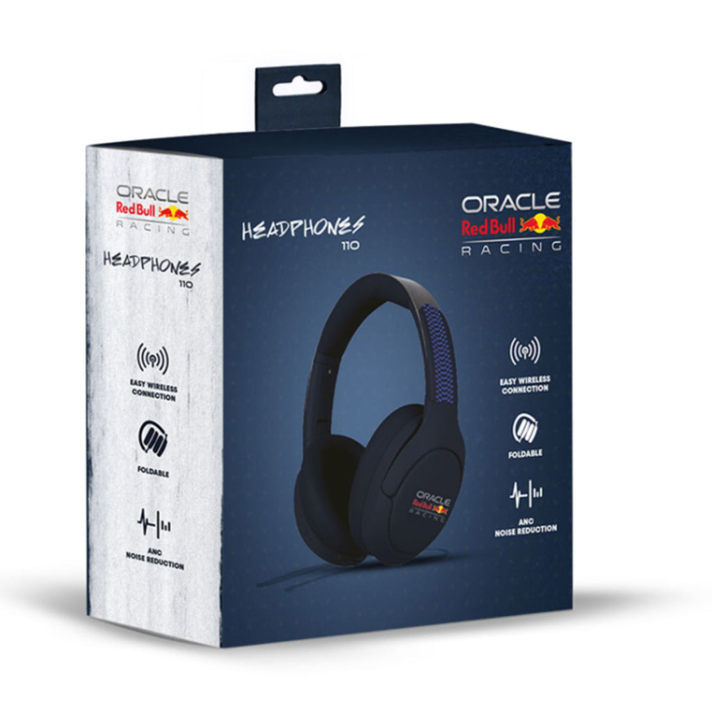 ORACLE RED BULL RACING HÖRLURAR OVER-EAR BLUETOOTH TRÅDLÖSA ANC RB-HP110 BLÅ